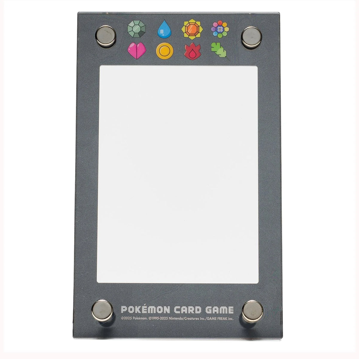 Pokémon Center Display Frame – Gym Badges Red & Green