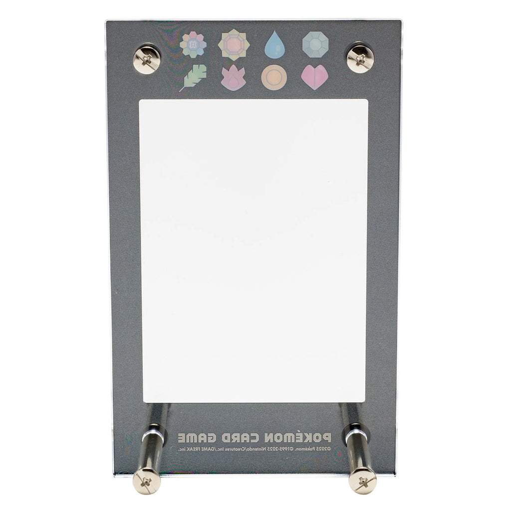 Pokémon Center Display Frame – Gym Badges Red & Green