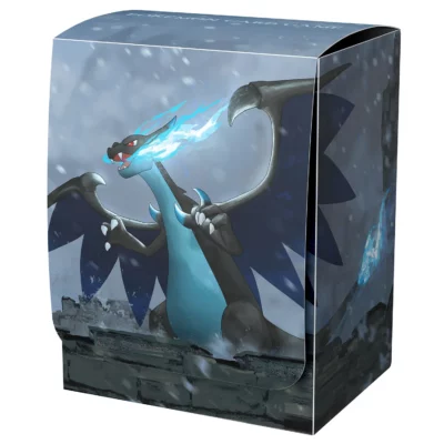 Pokémon Center Deck Box - Mega Charizard X Old Castle