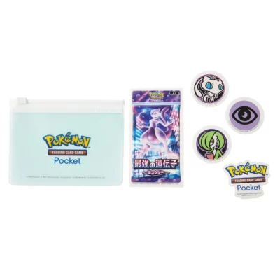 Pokémon Center Original Sticker in Pouch – Pocket Mewtwo