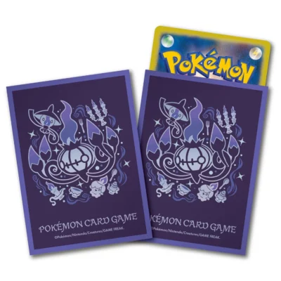 Pokémon Center Deck Sleeves – Evolution Line Chandelure (Premium Gloss)