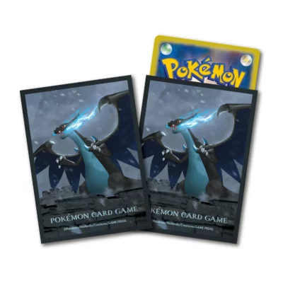 Pokémon Center Deck Sleeves – Mega Charizard X (Old Castle)