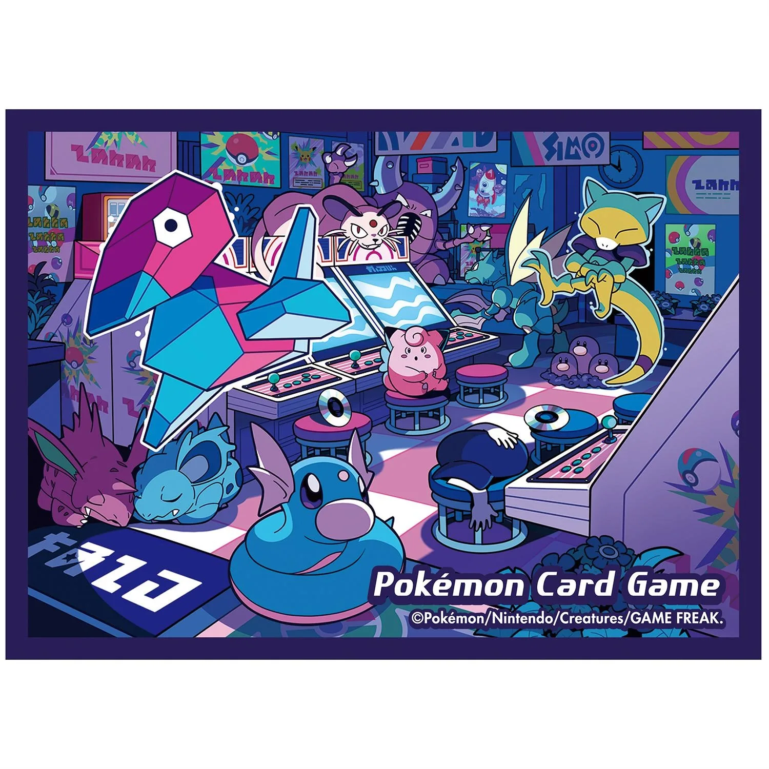 Pokémon Center Deck Sleeves – Night Arcade - Image 2