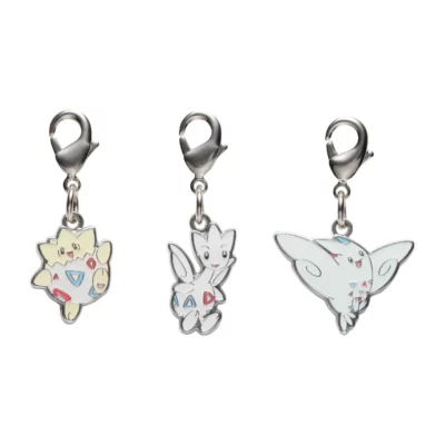 Pokémon Center Original - Togepi, Togetic & Togekiss Keychain Charm