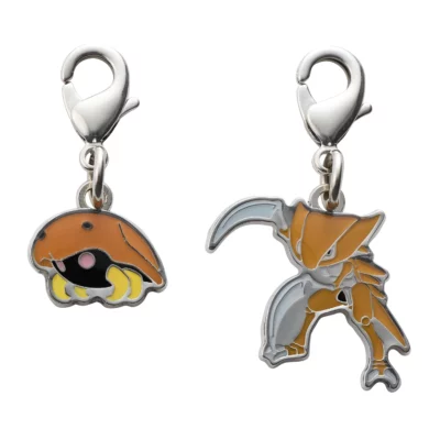 Pokémon Center Original - Kabuto & Kabutops Keychain Charm